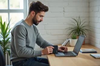 Disque dur externe portable pour stockage sécurisé de fichiers
